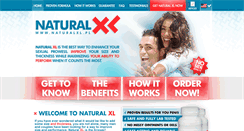 Desktop Screenshot of naturalxlpills.com